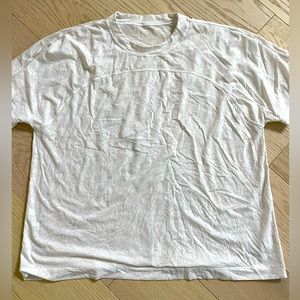 White lululemon shirt